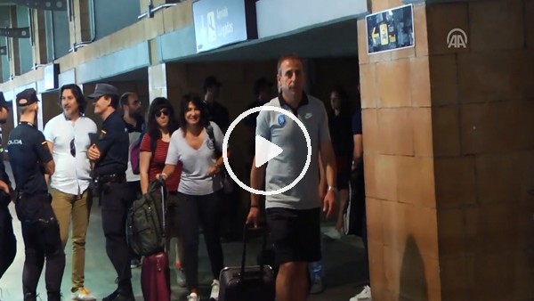 Medipol Başakşehir, Sevilla'ya geldi