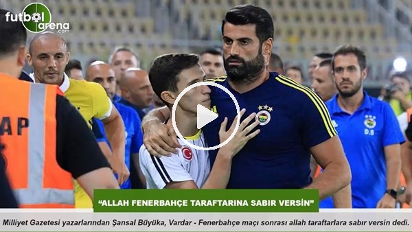 "Allah Fenerbahçe taraftarına sabır versin"