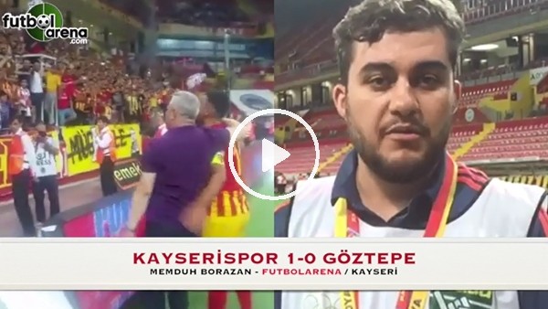 "Kayserispor baskılı oynadı ve kazandı"