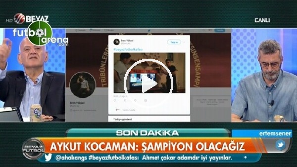 Ahmet Çakar Kocaman'a seslendi! ''Fenerbahçe taraftarını kandırma...''