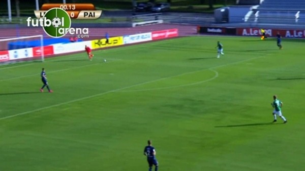 Topa dokunmadan gol attılar!