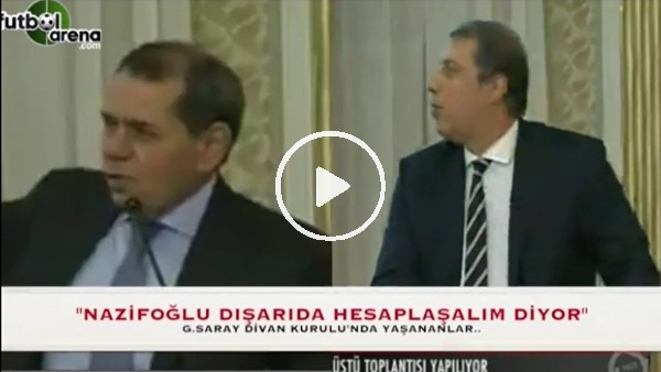 Galatasaray Divan Kurulu'nda yaşanan olaylar!