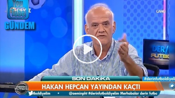 Canlı yayında Hakan Hepcan'a şerefsiz dedi!