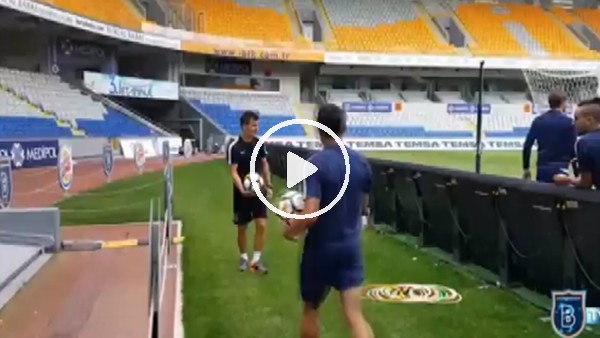 Mossoro antrenmanda şov yaptı!