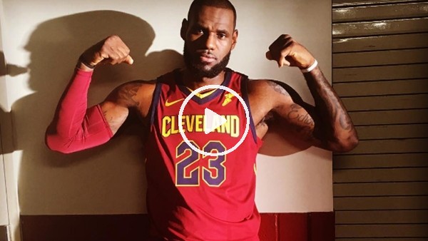 LeBron James'in keyfi yerinde
