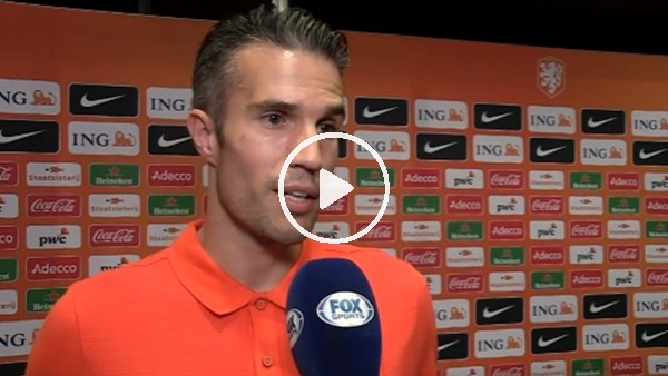 Robin van Persie'den transfer açıklaması!