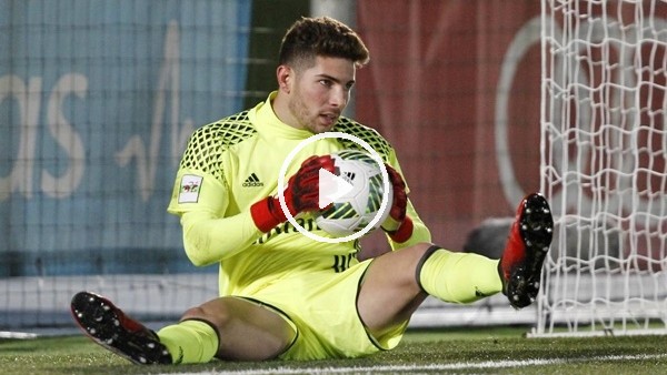 Luca Zidane'dan kritik hata