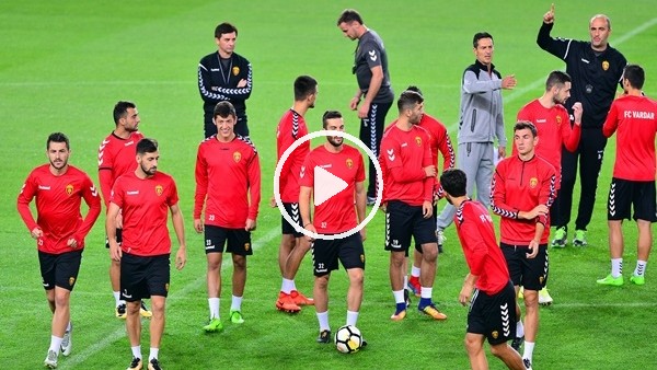 Vardar, Fenerbahçe maçı hazırlıklarını tamamladı