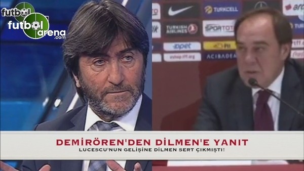 Demirören'den Dilmen'e: ''Kendilerine baksınlar''