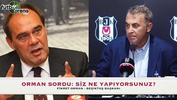 Fikret Orman'dan TFF'ye: "Siz ne yapıyorsunuz?"