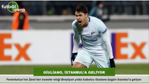 Giuliano, İstanbul'a geliyor!