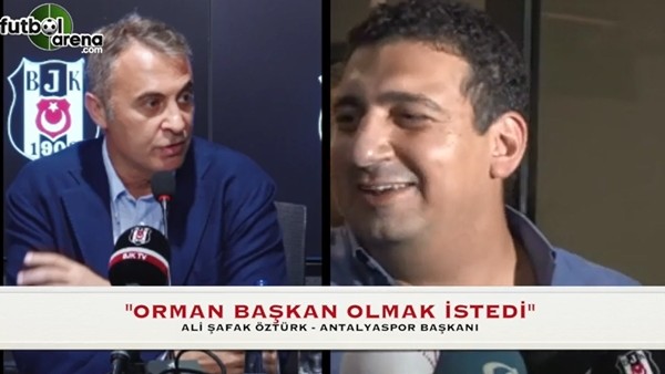 Ali Şafak Öztürk: "Fikret Orman, Kulüpler Birliği Başkanı olmak istedi"