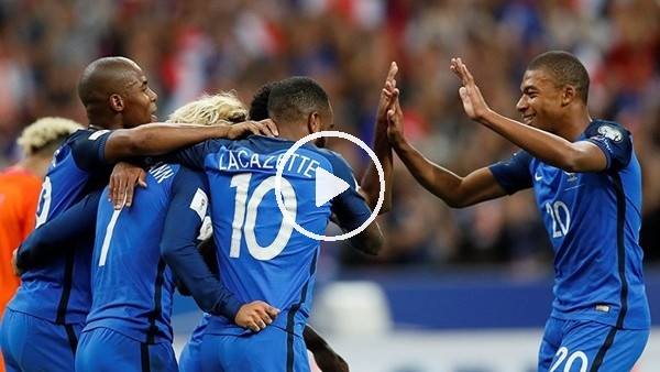 Fransa 4-0 Hollanda (Maç Özeti ve golleri)