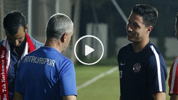 Nasri, Antalyaspor ile ilk antrenmanına çıktı