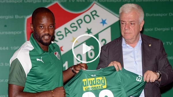 Bursaspor'da Ekoko imzayı attı