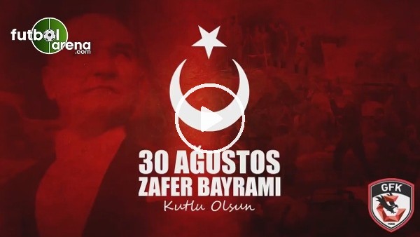 Gazişehir'den kutlama mesajı