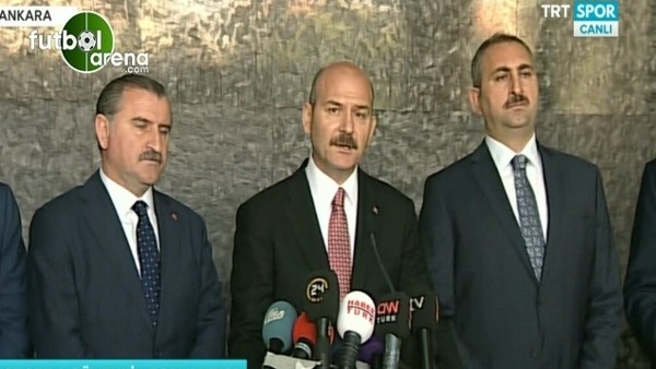 Süleyman Soylu: ''Maçları risk analizine göre değerlendireceğiz''