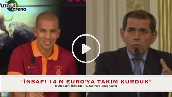 "İnsaf! 14 milyon Euro'ya takım kurduk"