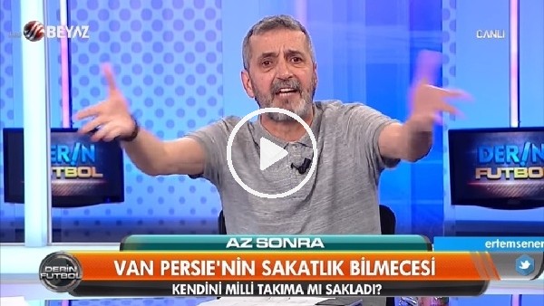 Abdülkerim Durmaz çıldırdı! "Eğer Van Persie oynarsa..."