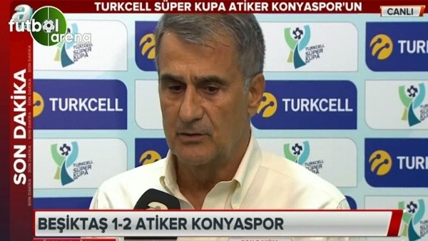 Şenol Güneş: ''Kaybetmeyi haketmedik''