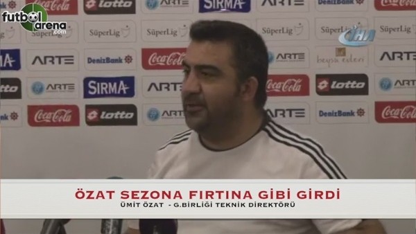 Ümit Özat sezona fırtına gibi girdi