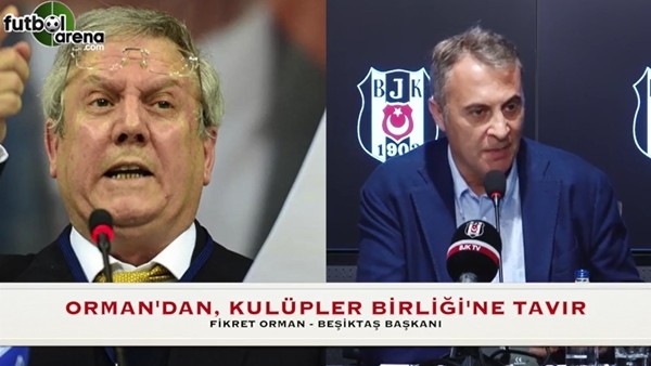 Fi̇kret Orman'dan Kulüpler Birliği'ne tavır!