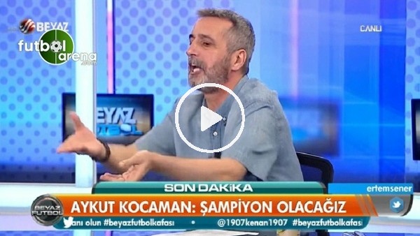 Abdülkerim canlı yayında çıldırdı! ''Fenerli oyuncuların ruhu ölmüş''