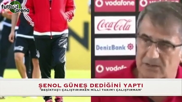Şenol Güneş "tutarlıyım" dedi ve dediğini yaptı