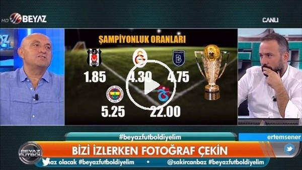 Sinan Engin'den canlı yayında şampiyonluk tahmini