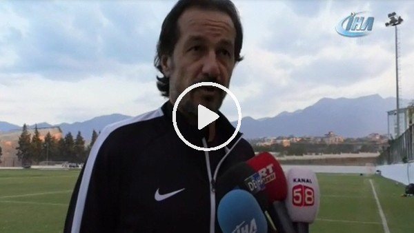 Yusuf Şimşek: "Süper Lig'e çıkmak istiyoruz"