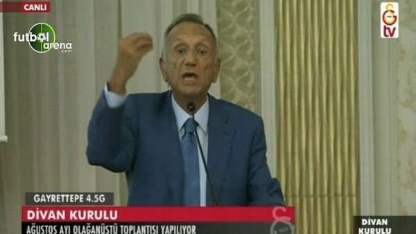 Galatasaray Divan Kurulu'nda gergin anlar yaşandı