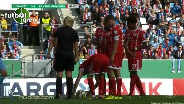 Ribery'nin kadın hakeme yaptığı şaka