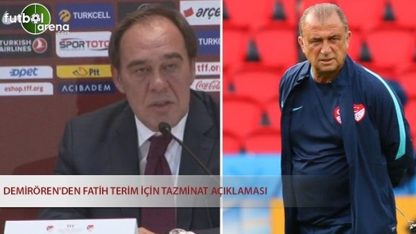 Demirören'den Fatih Terim için tazminat açıklaması