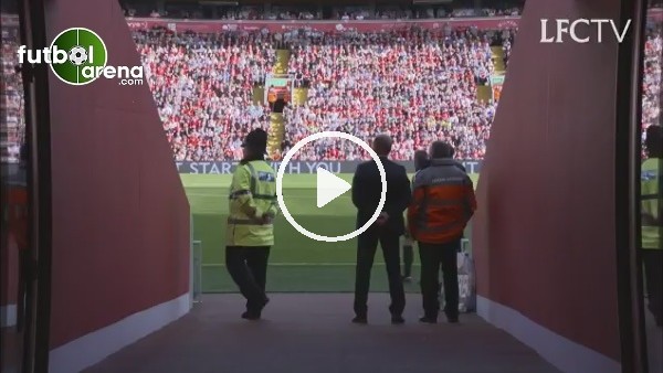 Salah'ın Arsenal'a attığı gol sonrası tribünlerin tepkisi