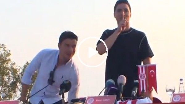 Samir Nasri: "Burada olmaktan çok mutluyum"