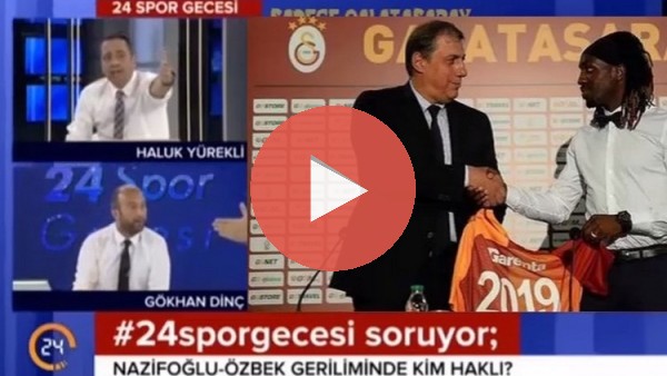 Levent Nazifoğlu'na canlı yayında sert sözler