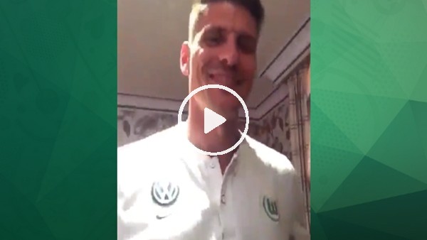 Mario Gomez: "Seni seviyorum Beşiktaş."