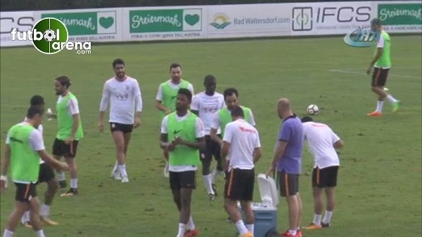 Ndiaye, Galatasaray ile ilk antrenmanına çıktı