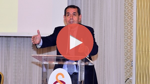 Dursun Özbek'in Divan Kurulu'ndaki açıklamaları