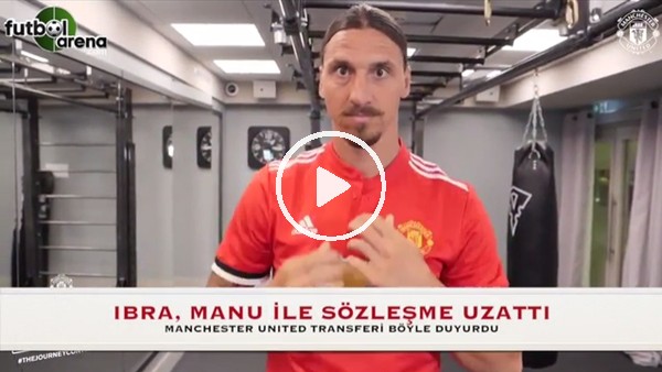 İbrahimovic, Manchester United ile sözleşme uzattı
