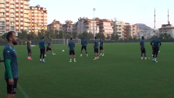 Alanyaspor'da Kasımpaşa maçı hazırlıkları