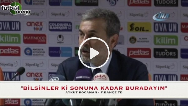 Aykut Kocaman'dan 'istifa' iddialarına sert yanıt