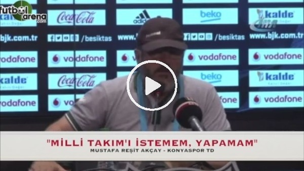 Mustafa Reşit Akçay'dan Milli Takım açıklaması! ''İstemem...''