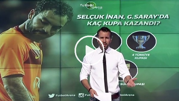 Selçuk İnan, Galatasaray'da kaç kupa kazandı?