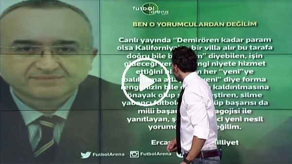 Ercan Güven: "Ben o yorumculardan değilim"