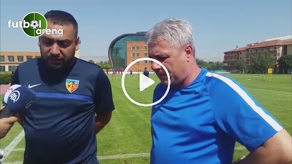 Sumudica: ''Sivasspor maçını unutmalarını söyledim''