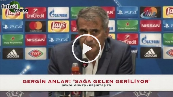 Şenol Güneş'ten gerginlik yanıtı