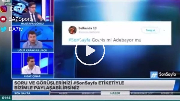 "Gomis mi Adebayor mu? Tabi ki de...''