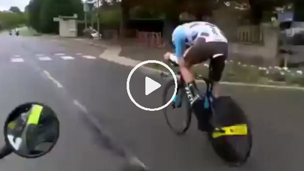 60 km hızla yapılan korkunç kaza!