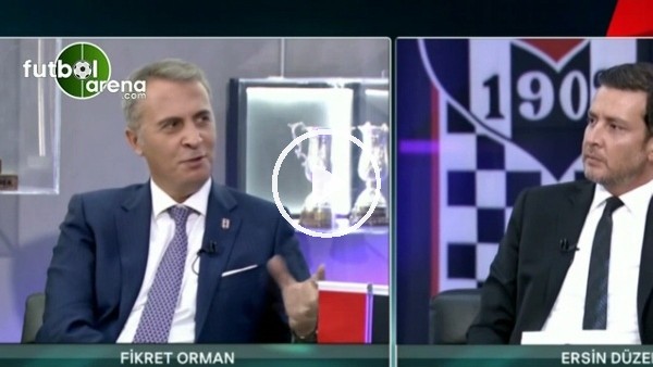 Fikret Orman'dan transfer açıklaması! ''Cenk Tosun 100 milyon...''